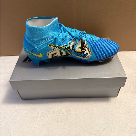 Nike Mercurial Superfly 9 Elite KM FG Size 9 US Mbappe Soccer Cleats - Picture 3 of 7